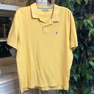 Izod Men's Polo Shirt in Yellow